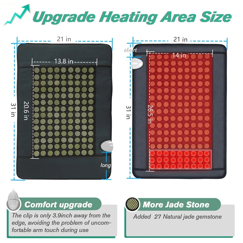 Jade Far-Infrared Heating Mat —Upgrades