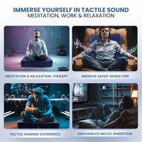 Thumbnail for Vibroacoustic Therapy Meditation Cushion bundle with custom amplifier