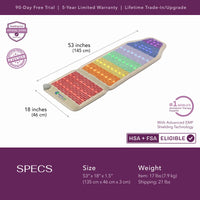 Thumbnail for Rainbow Chakra Series | PEMF Far Infrared Heating Mats