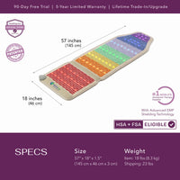 Thumbnail for Rainbow Chakra Series | PEMF Far Infrared Heating Mats