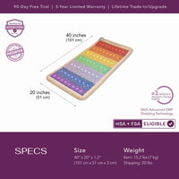 Thumbnail for Rainbow Chakra Series | PEMF Far Infrared Heating Mats