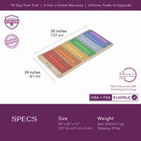 Thumbnail for Rainbow Chakra Series | PEMF Far Infrared Heating Mats