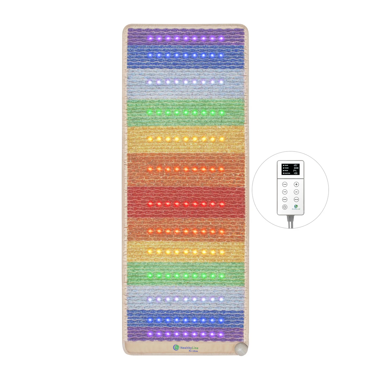 Rainbow Chakra Series | PEMF Far Infrared Heating Mats