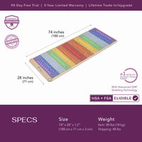 Thumbnail for Rainbow Chakra Series | PEMF Far Infrared Heating Mats