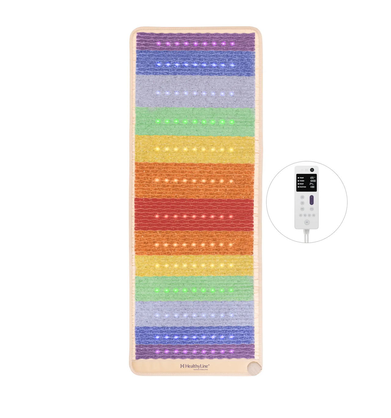 Rainbow Chakra Series | PEMF Far Infrared Heating Mats