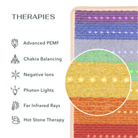 Thumbnail for Rainbow Chakra Series | PEMF Far Infrared Heating Mats