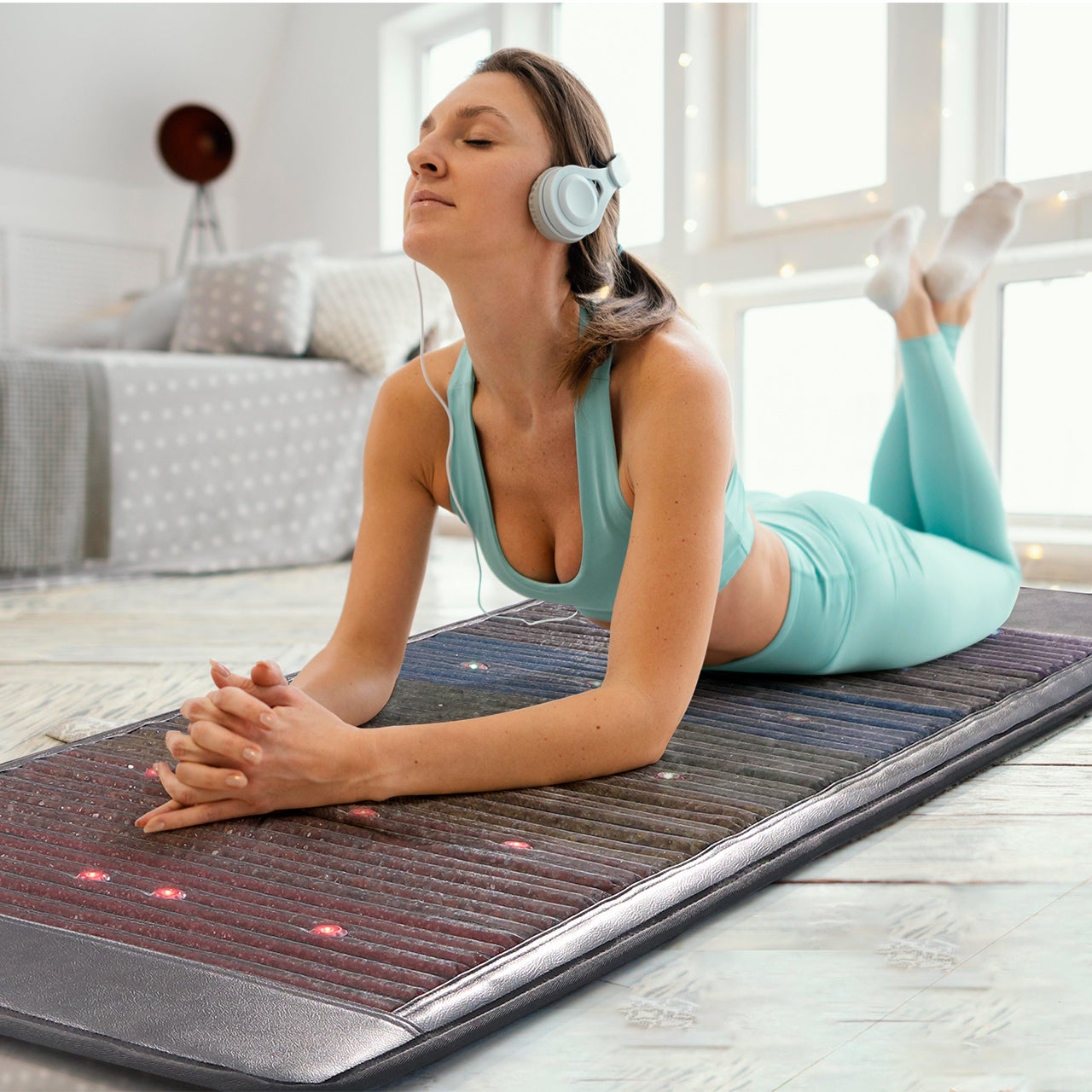 Chakra Alignment BioMat - 7 Sacred Gemstone PEMF Infrared Therapy System