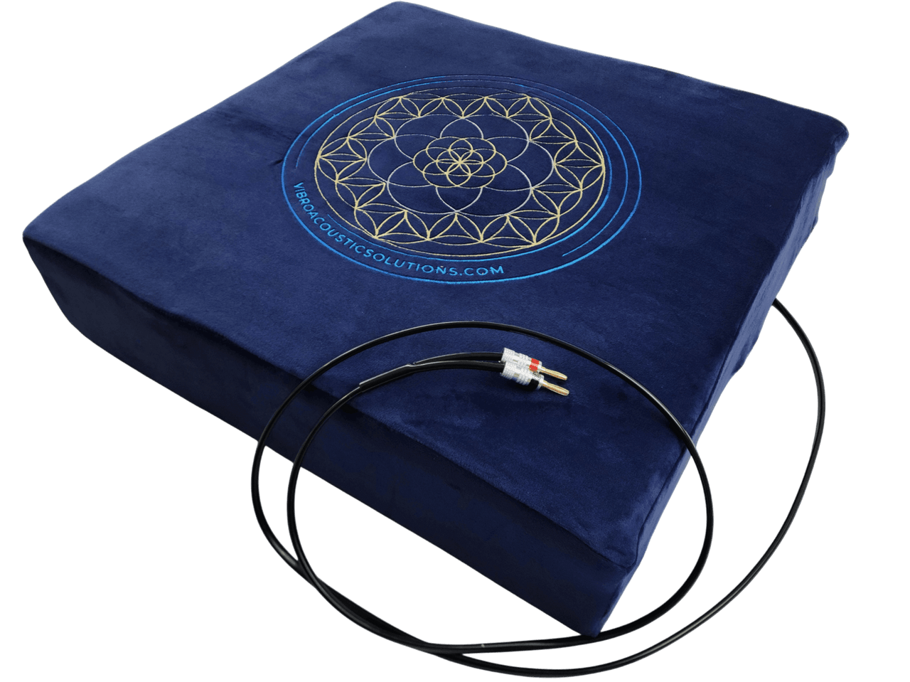 Vibroacoustic Therapy Meditation Cushion bundle with custom amplifier