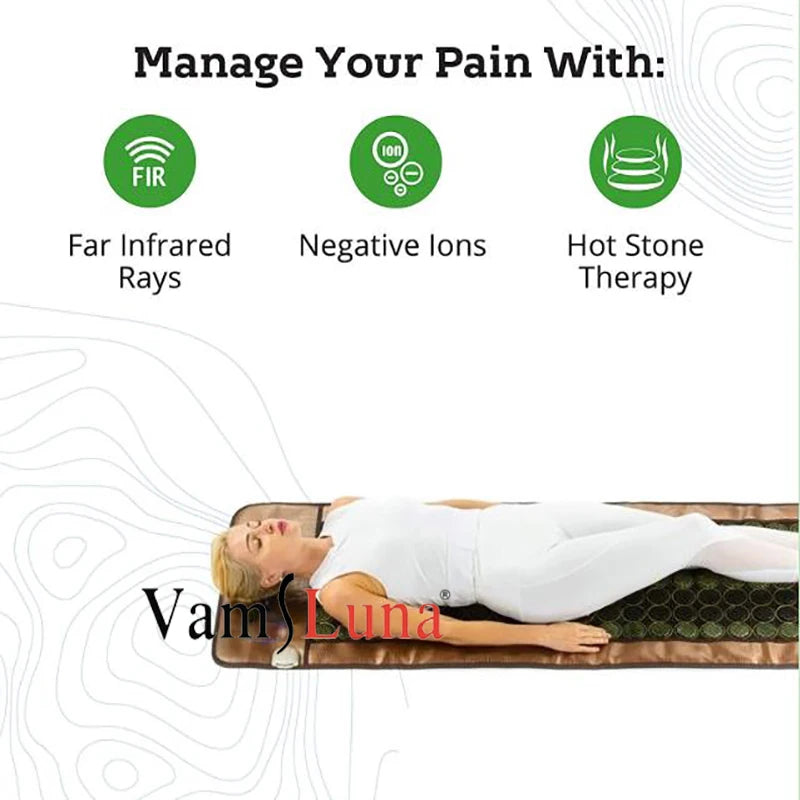 Jade Far-Infrared Heating Mat Full-body - 59" × 20"