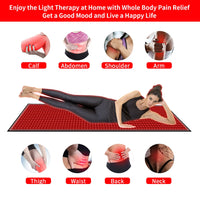 Thumbnail for Full-Body Red + Near-Infrared Light Therapy Mat