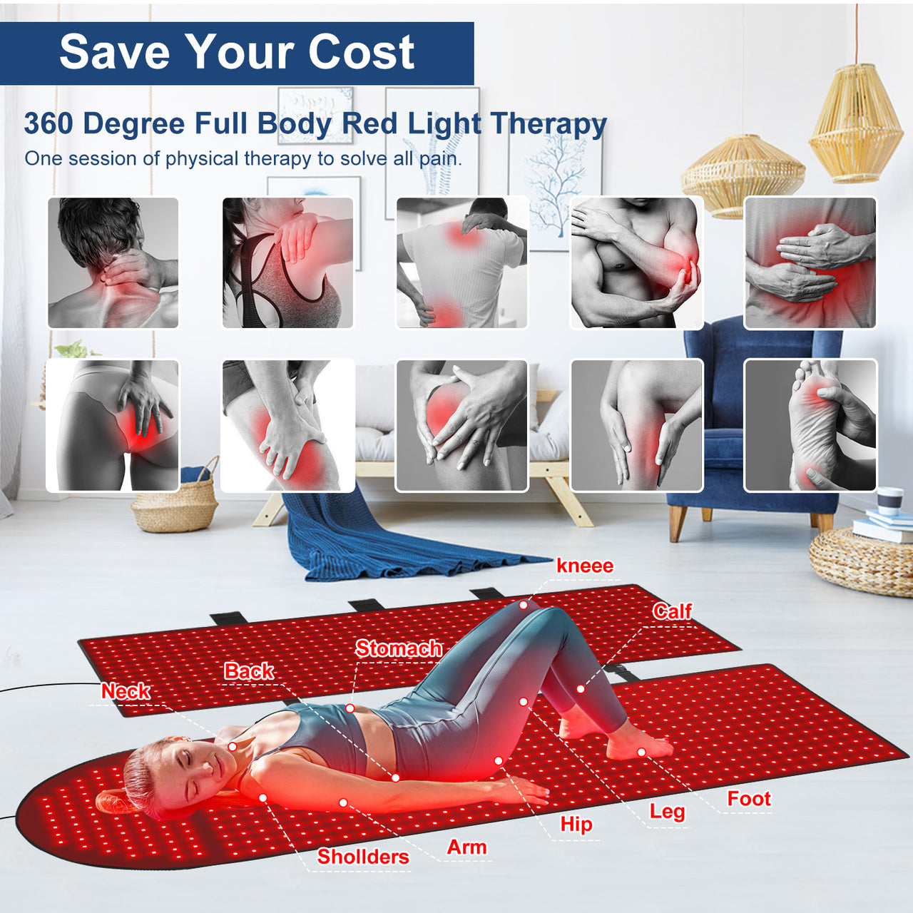 Premium Infrared Therapy BioMat - Full-Body Recovery System
