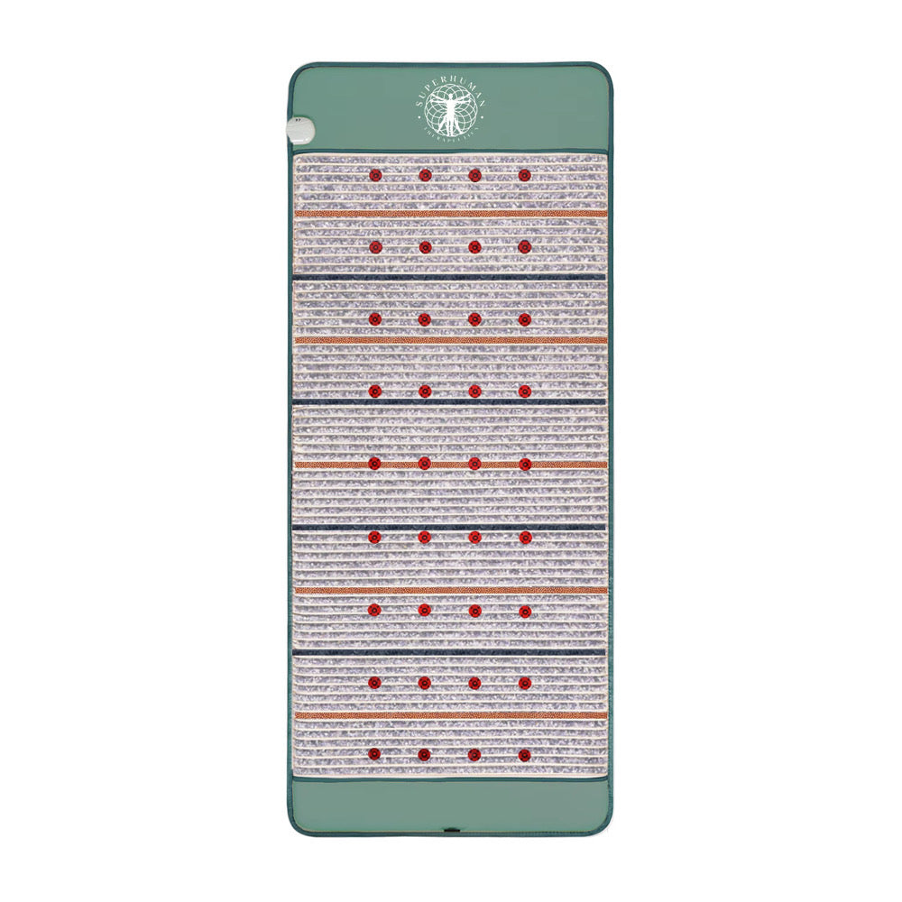 *Pre-Order* Lumen Pro Bio Therapy Mat FIR + PEMF + Red/NIR (Green Eco-Leather) 75" x 31.5"