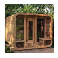 Thumbnail for Outdoor Red Cedar Sauna Room - Traditional Finnish Recovery System
