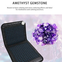 Thumbnail for Chair Size Far-Infrared Therapy Mat with PEMF - Amethyst