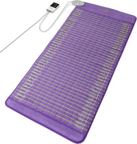 Thumbnail for UTK Amethyst Infrared Heating Pad - Full Body Therapy Mat (Purple) - 59