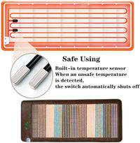 Thumbnail for Amethyst + Multi-Crystal Far-Infrared Heating Therapy Mat — 67