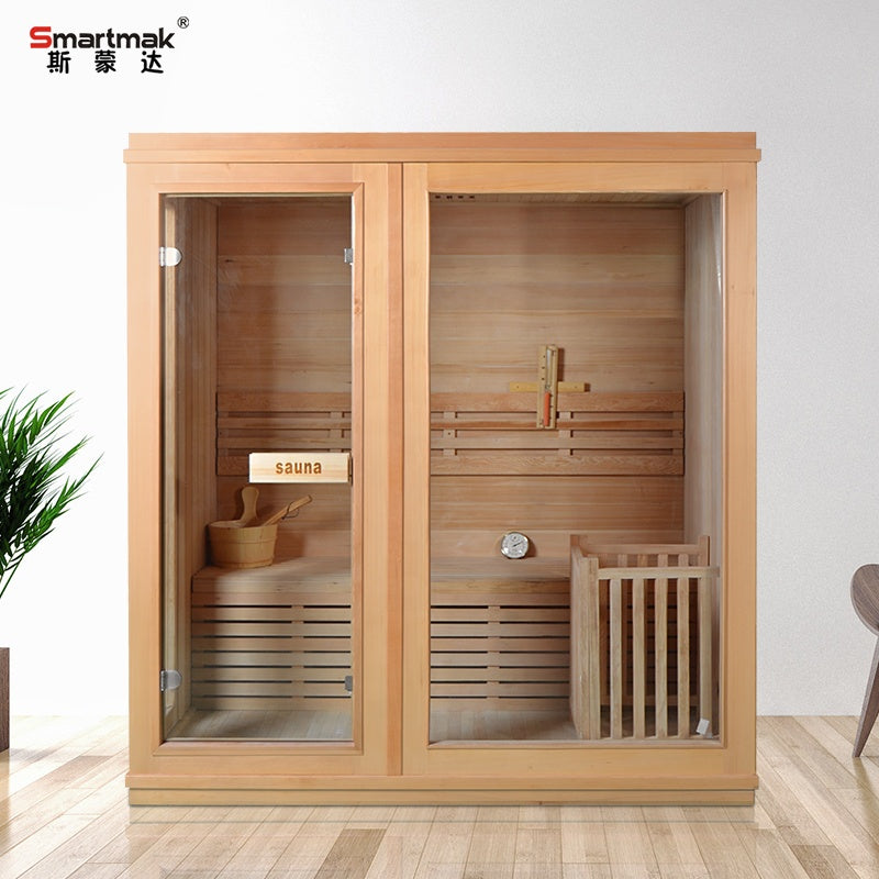 Traditional Finnish Sauna Room - Premium Home Recovery System