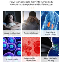 Thumbnail for Chakra Alignment Therapy Mat — 7 Gemstones with PEMF + NIR + FIR