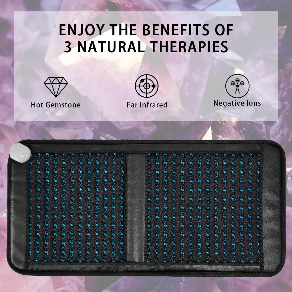 Chair Size Far-Infrared Therapy Mat with PEMF - 20" × 39"