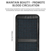 Thumbnail for Chair Size Far-Infrared Therapy Mat with PEMF - 20