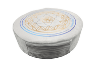 Thumbnail for Vibroacoustic Therapy Zafu Meditation Cushion with custom amplifier